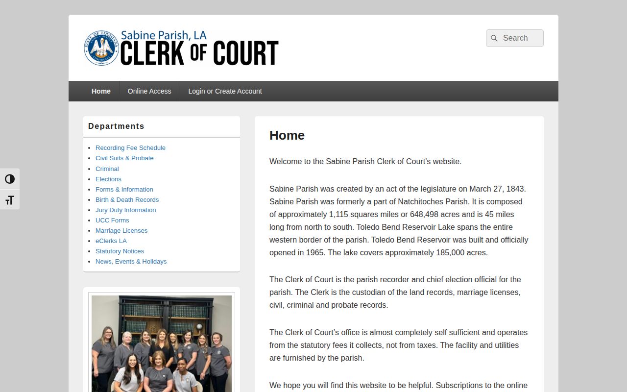 Sabine Parish court record portal used to explain released inmate orders